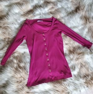 Michael Stars Front Button Cardigan